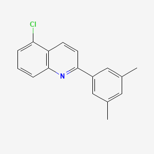 5-Chloro-2-(3,5-dimethylphenyl)quinoline
