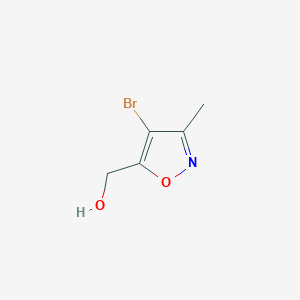 molecular formula C5H6BrNO2 B2974958 (4-溴-3-甲基异恶唑-5-基)甲醇 CAS No. 1092301-43-3