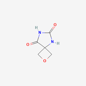 molecular formula C5H6N2O3 B2975000 2-Oxa-5,7-diazaspiro[3.4]octane-6,8-dione CAS No. 2105781-96-0
