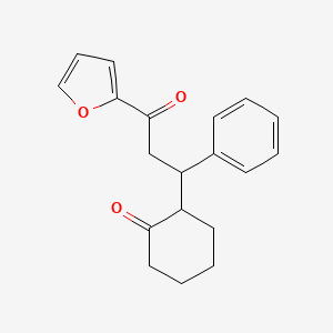 2-(3-(Furan-2-yl)-3-oxo-1-phenylpropyl)cyclohexanone