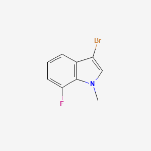 3-Bromo-7-fluoro-1-methyl-indole