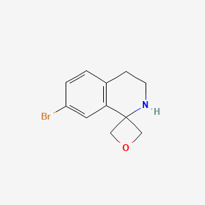 7-bromo-3,4-dihydro-2H-spiro[isoquinoline-1,3'-oxetane]