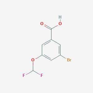 3-Bromo-5-(difluoromethoxy)benzoic acid