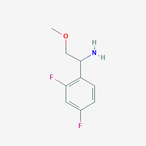 1-(2,4-Difluorophenyl)-2-methoxyethanamine
