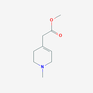 Methyl 2-(1-methyl-1,2,3,6-tetrahydropyridin-4-yl)acetate