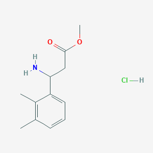 Methyl 3-amino-3-(2,3-dimethylphenyl)propanoate hydrochloride