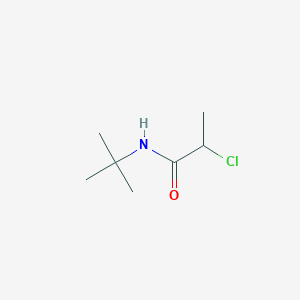 molecular formula C7H14ClNO B2975506 N-(tert-butyl)-2-chloropropanamide CAS No. 94318-74-8