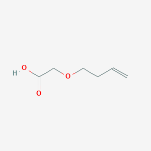 molecular formula C6H10O3 B2975568 2-(But-3-en-1-yloxy)acetic acid CAS No. 95123-53-8