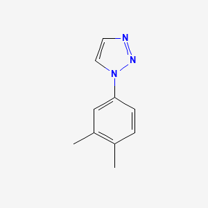 molecular formula C10H11N3 B2975597 1-(3,4-Dimethylphenyl)triazole CAS No. 2309186-25-0