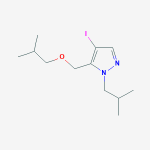 4-iodo-5-(isobutoxymethyl)-1-isobutyl-1H-pyrazole