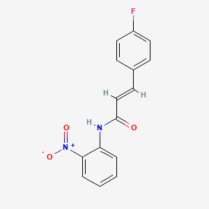 (2E)-3-(4-fluorophenyl)-N-(2-nitrophenyl)prop-2-enamide