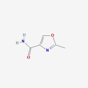 molecular formula C5H6N2O2 B2975829 2-Methyloxazole-4-carboxamide CAS No. 100959-91-9; 31825-95-3