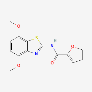 N-(4,7-dimethoxybenzo[d]thiazol-2-yl)furan-2-carboxamide