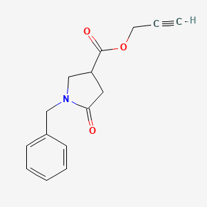 Prop-2-ynyl 1-benzyl-5-oxopyrrolidine-3-carboxylate