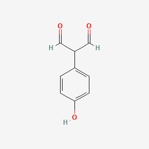 molecular formula C9H8O3 B2975879 2-(4-Hydroxyphenyl)propanedial CAS No. 554453-78-0