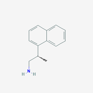 molecular formula C13H15N B2975912 (2S)-2-Naphthalen-1-ylpropan-1-amine CAS No. 2248175-69-9