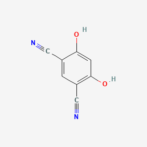 molecular formula C8H4N2O2 B2975964 4,6-Dihydroxybenzene-1,3-dicarbonitrile CAS No. 75610-34-3