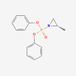 (2S)-1-Diphenoxyphosphoryl-2-methylaziridine