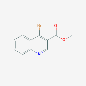 molecular formula C11H8BrNO2 B2976202 4-Bromoquinoline-3-carboxylic acid methyl ester CAS No. 1601779-23-0