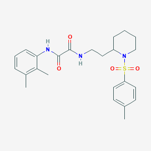 N1-(2,3-dimethylphenyl)-N2-(2-(1-tosylpiperidin-2-yl)ethyl)oxalamide