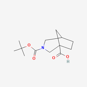 3-(tert-Butoxycarbonyl)-3-azabicyclo[3.2.1]octane-1-carboxylic acid