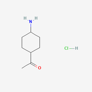 1-(cis-4-Aminocyclohexyl)ethanone hydrochloride