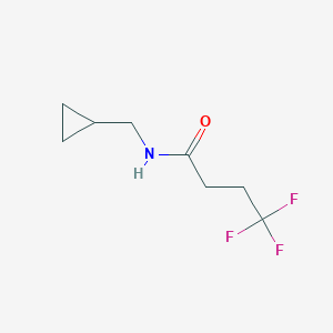 N-(Cyclopropylmethyl)-4,4,4-trifluorobutanamide