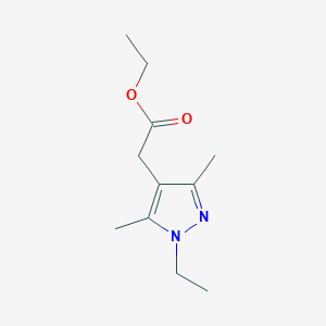 ethyl 2-(1-ethyl-3,5-dimethyl-1H-pyrazol-4-yl)acetate