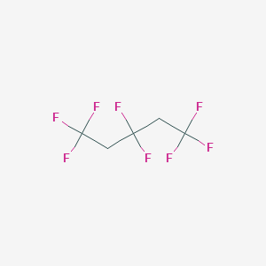 molecular formula C5H4F8 B2976563 1,1,1,3,3,5,5,5-Octafluoropentane CAS No. 102526-10-3
