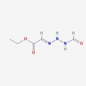 B2976577 Ethyl (2E)-(3-formyltriazanylidene)acetate CAS No. 69982-16-7