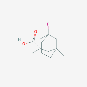 3-Fluoro-5-methyladamantane-1-carboxylic acid