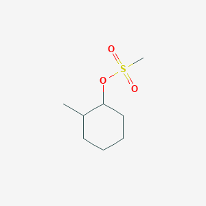 molecular formula C8H16O3S B2976753 2-Methylcyclohexyl methanesulfonate CAS No. 103890-73-9