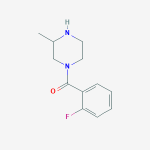 1-(2-Fluorobenzoyl)-3-methylpiperazine