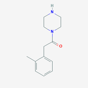 2-(2-Methylphenyl)-1-(piperazin-1-yl)ethan-1-one