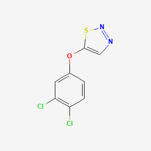 3,4-Dichlorophenyl 1,2,3-thiadiazol-5-yl ether