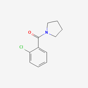 molecular formula C11H12ClNO B2976824 1-(2-Chlorobenzoyl)pyrrolidine CAS No. 70657-66-8