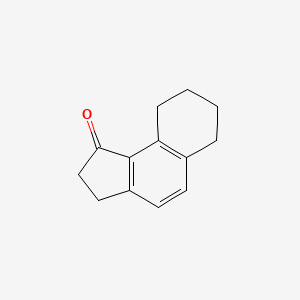 molecular formula C13H14O B2976838 2,3,6,7,8,9-hexahydro-1H-cyclopenta[a]naphthalen-1-one CAS No. 19346-17-9