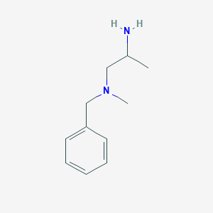 molecular formula C11H18N2 B2976866 N1-Benzyl-N1-methylpropane-1,2-diamine CAS No. 54151-43-8