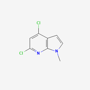 4,6-dichloro-1-methyl-1H-pyrrolo[2,3-b]pyridine