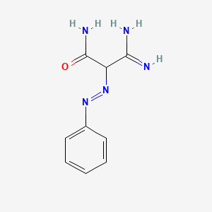 2-Carbamoyl-2-(phenylazo)acetamidine