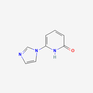 molecular formula C8H7N3O B2977133 6-(1H-imidazol-1-yl)pyridin-2-ol CAS No. 2034469-19-5