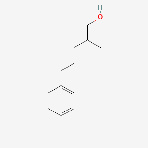 molecular formula C13H20O B2977148 2-Methyl-5-(4-methylphenyl)pentan-1-ol CAS No. 2248308-66-7