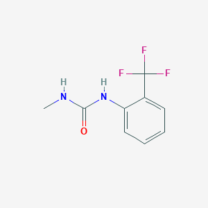 molecular formula C9H9F3N2O B2977189 1-Methyl-3-[2-(trifluoromethyl)phenyl]urea CAS No. 39804-88-1