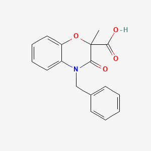 4-benzyl-2-methyl-3-oxo-3,4-dihydro-2H-1,4-benzoxazine-2-carboxylic acid