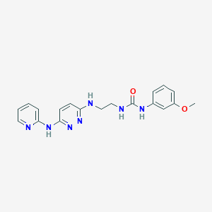 1-(3-Methoxyphenyl)-3-(2-((6-(pyridin-2-ylamino)pyridazin-3-yl)amino)ethyl)urea