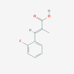 2-Methyl-3-(2-fluorophenyl)acrylic acid