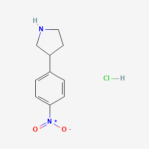 3-(4-Nitrophenyl)Pyrrolidine Hydrochloride