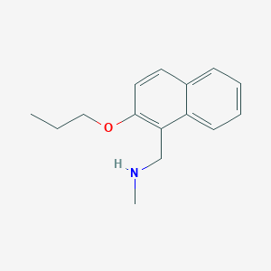 Methyl[(2-propoxynaphthalen-1-yl)methyl]amine