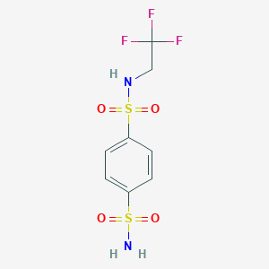 N1-(2,2,2-trifluoroethyl)benzene-1,4-disulfonamide