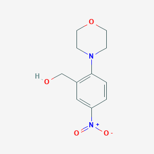 (2-Morpholino-5-nitrophenyl)methanol